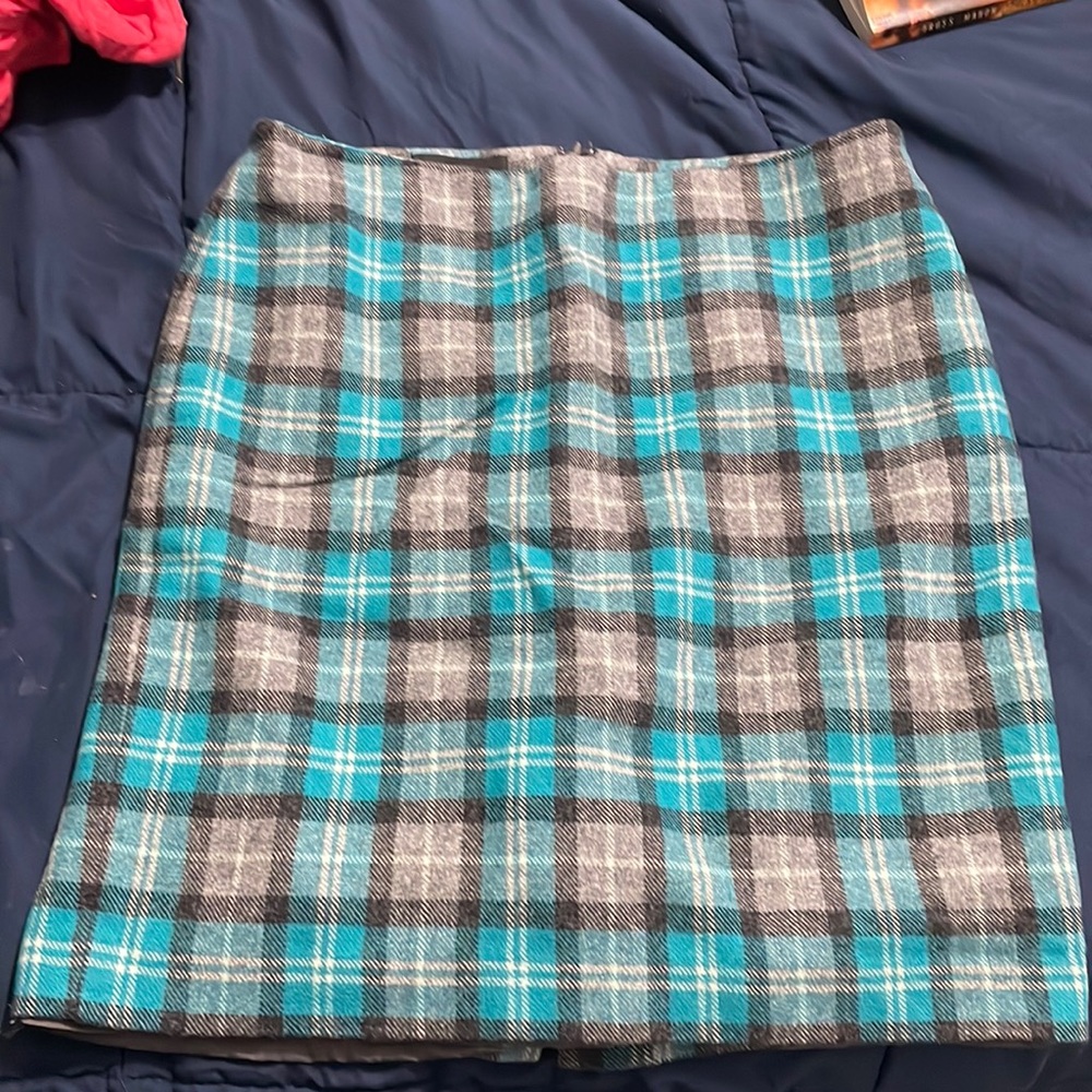 Vintage 90’s Talbots Plaid Mini Skirt